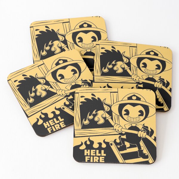 Item preview, bendy in hell fire fighter designed and sold by nguyenrichard.