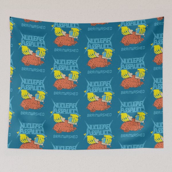 Item preview, Funny Men Nuclear Assault Brainwashed Awesome For Music Fan   designed and sold by Daylenow.