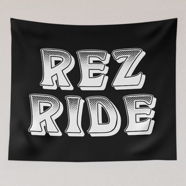 Item preview, Rez Ride / White designed and sold by JMWCD.