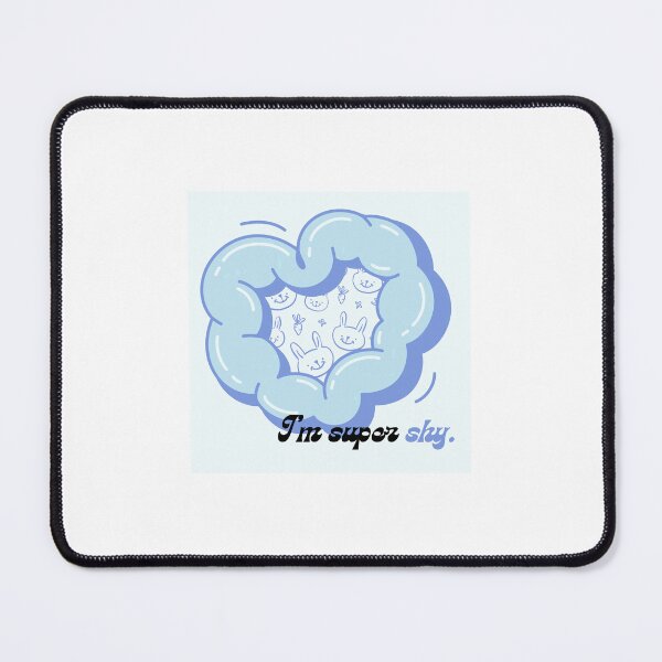 Item preview, Bunnies super shy baby blue designed and sold by m-BZ.