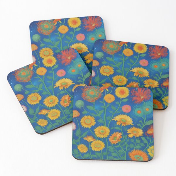 Item preview, Floral bouquet Vincent Van Gogh designed and sold by Starry night Cherry blossom.