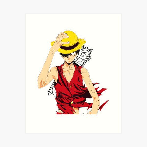 One Piece Parody Orange Kid Cap - Eiichiro Yoda drawing Luffy upside down.  (Funny One Piece Parody - High Quality Cap - 1058 - Ref : 1058)