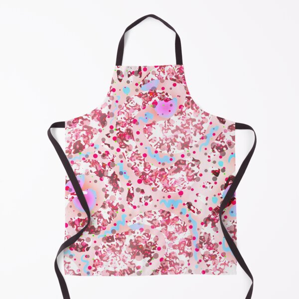 Item preview, Red pouring paint and colorful dots with digital effects designed and sold by Florvolcanica.