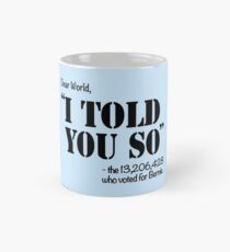 We Told You So! Classic Mug