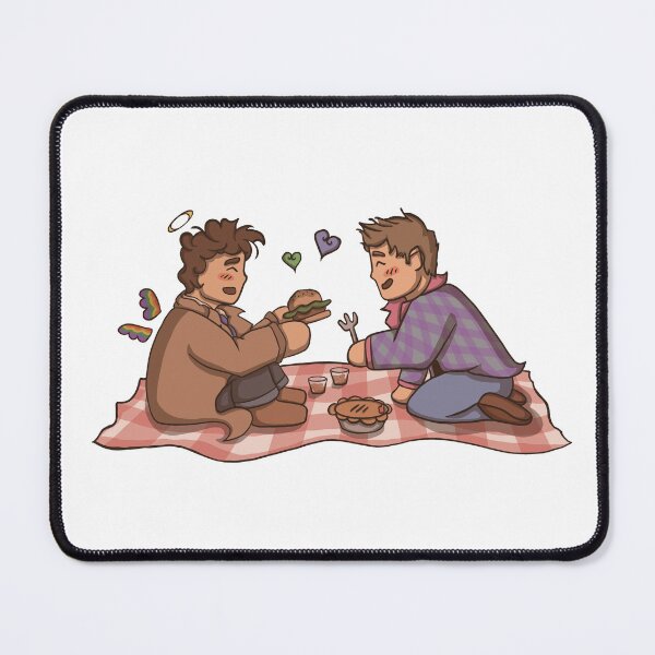 Artikelvorschau, Dean und Cas bei einem Picknick entworfen und verkauft von Cat-Clawz.