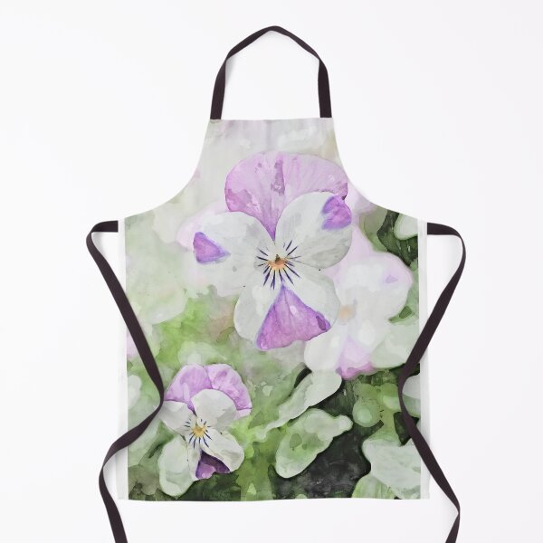 Item preview, Watercolor of Pensamiento Viola Flower designed and sold by Metmehome.