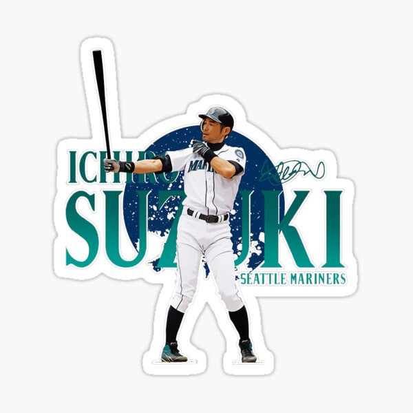 Seattle Mariners Vintage Ichiro Suzuki Russell Athletic Baseball Jerse