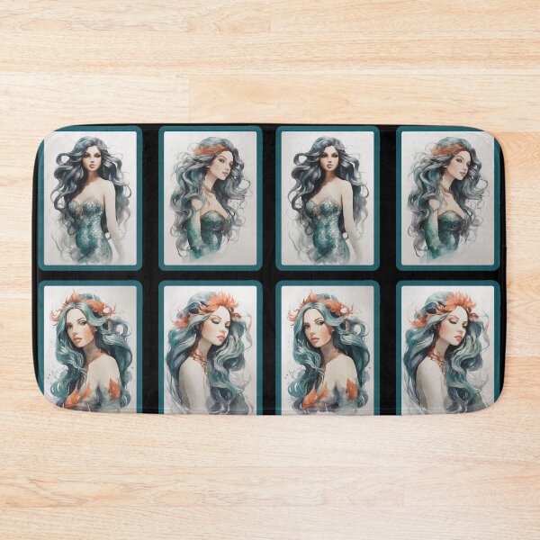 Item preview, Sirenas Beautiful Little Sage Mermaids designed and sold by SirenasWorld.