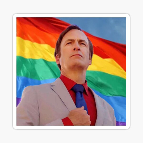 Vista previa del artículo con la obra «Derechos de los homosexuales de Saul Goodman», diseñado y vendido por saige161iq.