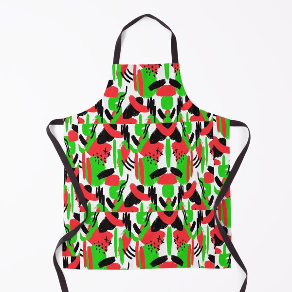 Artikelvorschau, Energiegeladene Fusion aus Rot, Grün und Schwarz entworfen und verkauft von Patterns4Babies.