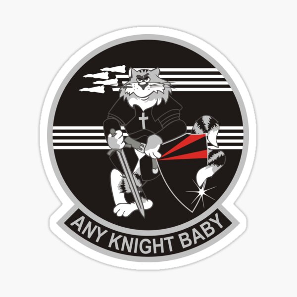 Tomcat VF-154 Black Knights Sticker