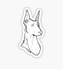 Doberman Sticker