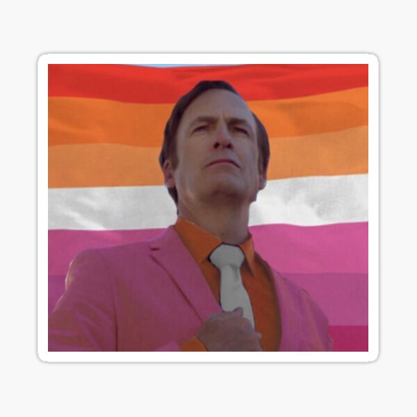 Vista previa del artículo con la obra «Derechos de las lesbianas de Saul Goodman», diseñado y vendido por saige161iq.