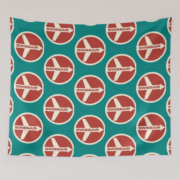 Item preview, Defunct Swissair Airlines Logo - Faded Vintage Style designed and sold by ratrehaa.