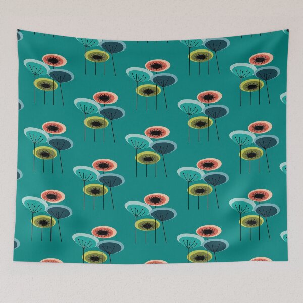 Item preview, Flowers - Mid Century designed and sold by ratrehaa.