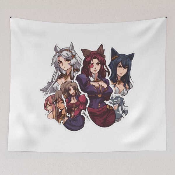 Item preview, Lustful Legends Unleashed - III designed and sold by positivVibesArt.