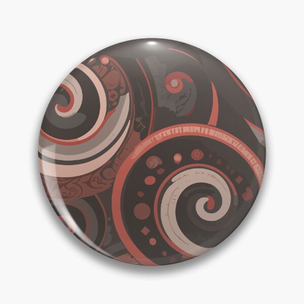 Item preview, Red Spiral Pattern designed and sold by BeardyD.