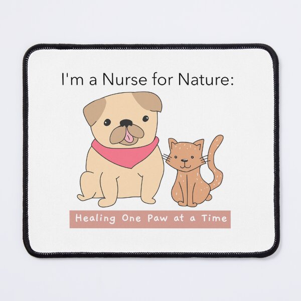 Item preview, I'm a Nurse for Nature: Healing One Paw at a Time designed and sold by AcesTeeShop.