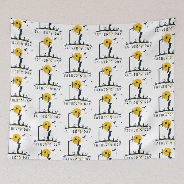 Item preview, Dad and child playing together, dad and son, happy father’s day designed and sold by quanlh.