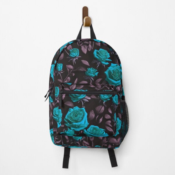 Item preview, Blue Dark Vintage Gothic Roses Pattern designed and sold by SassyArtistry.