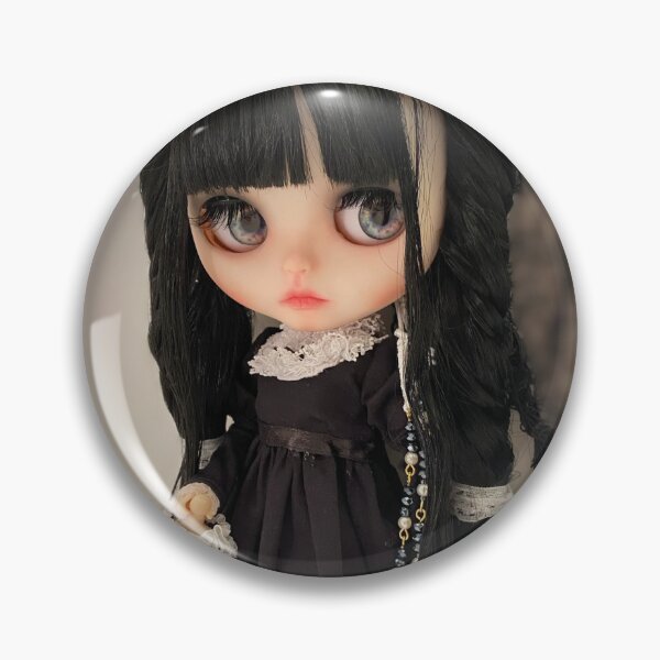 Item preview, Wednesday Adam custom Blythe Doll designed and sold by jennylovesbenny.