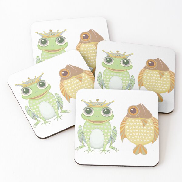 Item preview, Frog & Fish designed and sold by Jean Gregory Evans.