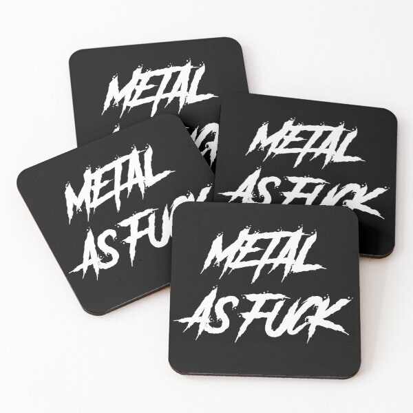 Item preview, METAL AS FUCK designed and sold by B-Sharp-.