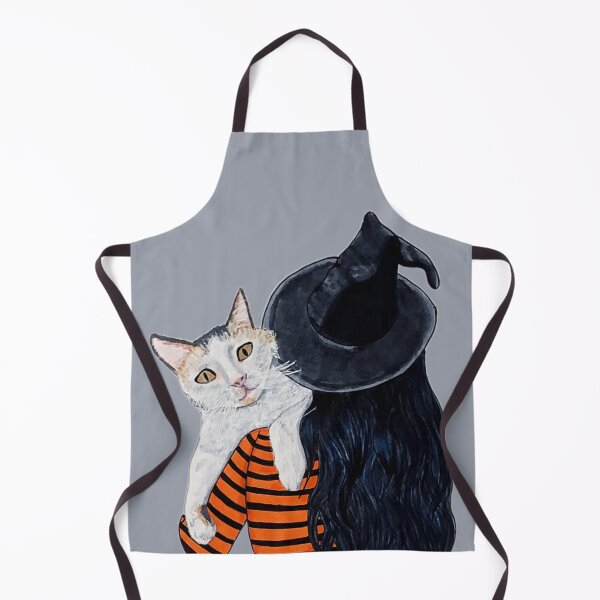 Item preview, A Witch Carrying Her Cat designed and sold by KayleeRoseArt.