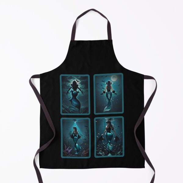 Item preview,  Little Gothic Mermaids For Halloween designed and sold by SirenasWorld.