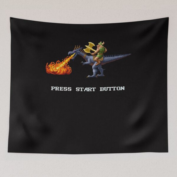 Item preview, Golden Axe Pixel Style Retro DOS game fan  designed and sold by AARONCKINLEY.
