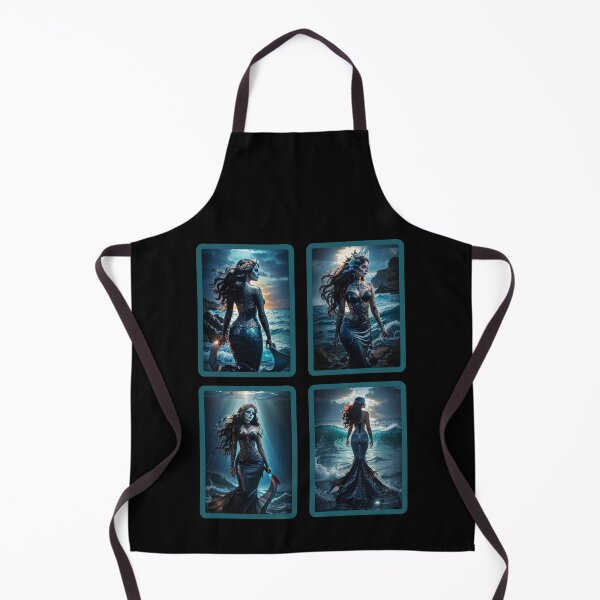 Item preview, La Muerte Little Mermaids for Halloween designed and sold by SirenasWorld.