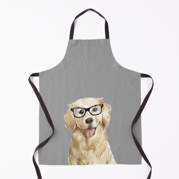 Item preview, Golden Retriever with Glasses designed and sold by beastieboutique.