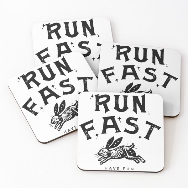 Item preview, Run Fast - Have Fun designed and sold by ThreeTreeDesign.