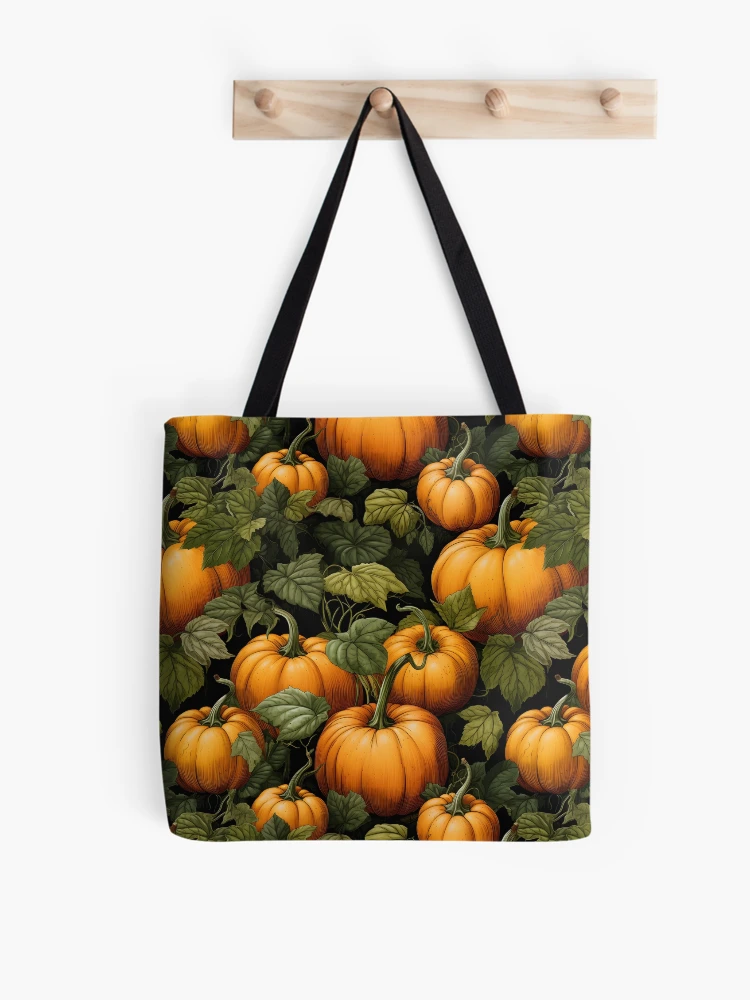 Thumbnail 1 of 2, Tote Bag, Pumpkin Pattern 11 designed and sold by DigitalPatternx.
