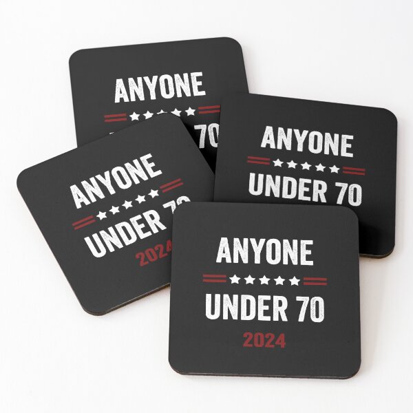 Item preview, Funny Anyone Under 70 2024 for President designed and sold by DesignMacy.