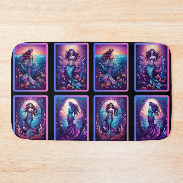 Item preview, Colorful Halloween's La Muerte Little Mermaids designed and sold by SirenasWorld.