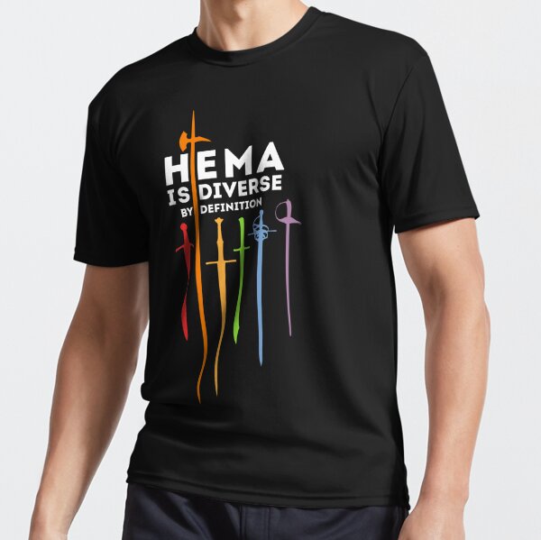 Patois helper Brein HEMA - Diverse by definition" Active T-Shirt for Sale by ArteDoCombate |  Redbubble