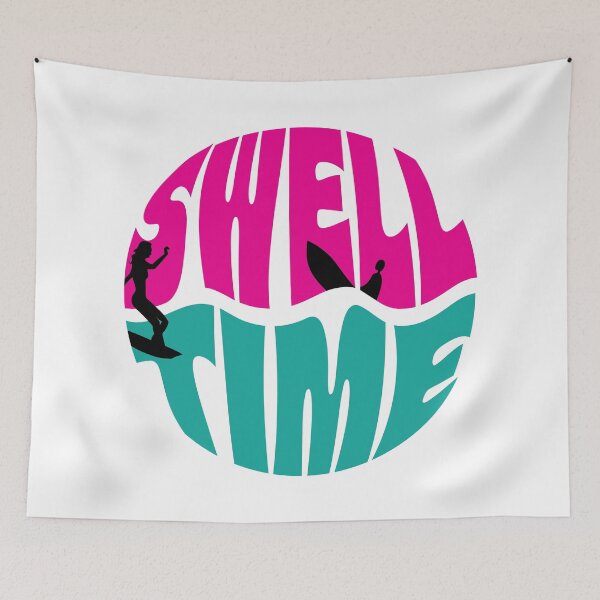Item preview, Swell Time Surfer Var 2 designed and sold by PlayaPlayas.