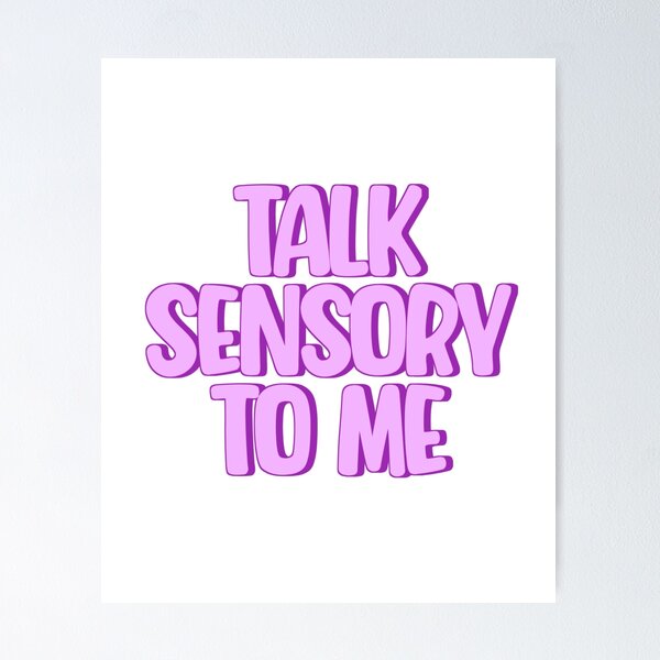 Item preview, talk Sensory to me designed and sold by GiftDiscounts.