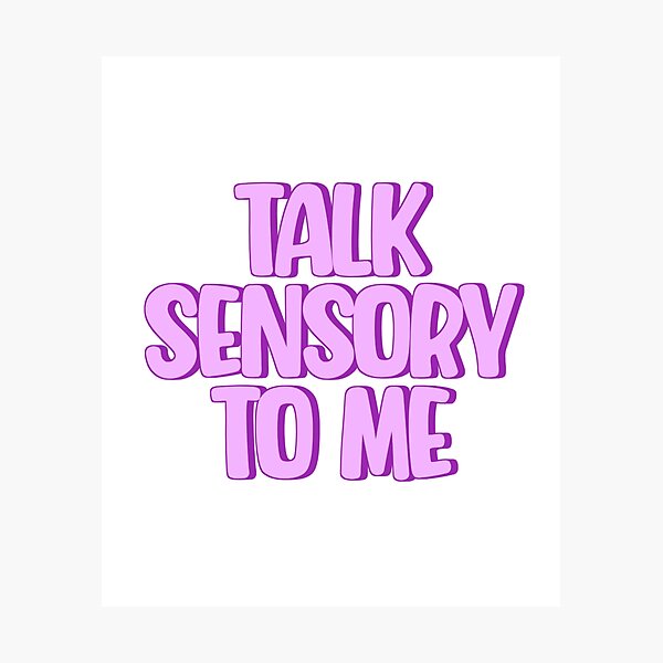 Item preview, talk Sensory to me designed and sold by GiftDiscounts.
