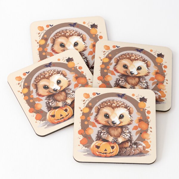 Item preview, Halloween Kawaii  Pangolin designed and sold by MvuuStudio.