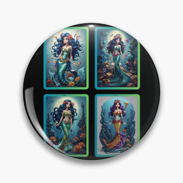 Item preview, Sirenas Little Mermaid Señoritas designed and sold by SirenasWorld.