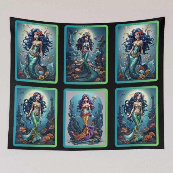 Item preview, Sirenas Little Mermaid Señoritas designed and sold by SirenasWorld.