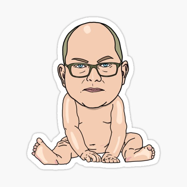 Baby Colin Robinson WWDITS Sticker