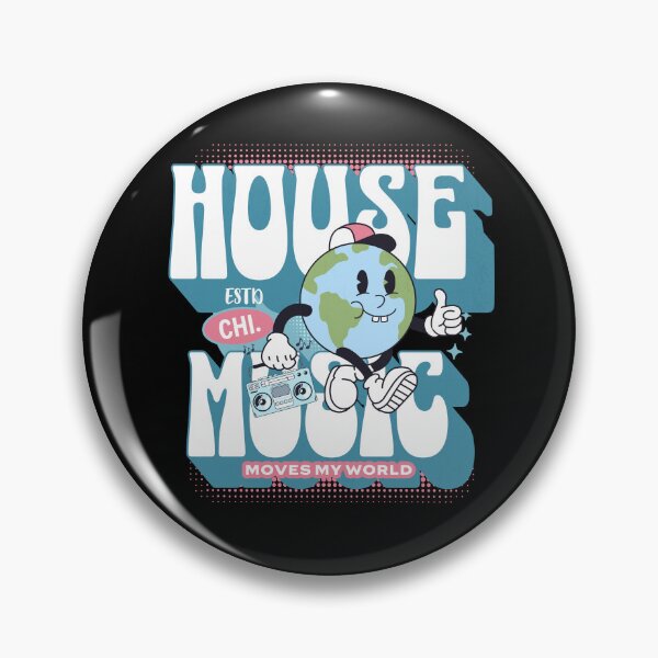 Item preview, HOUSE MUSIC  - Rocks My World (white/pink)  designed and sold by Discothreadz.