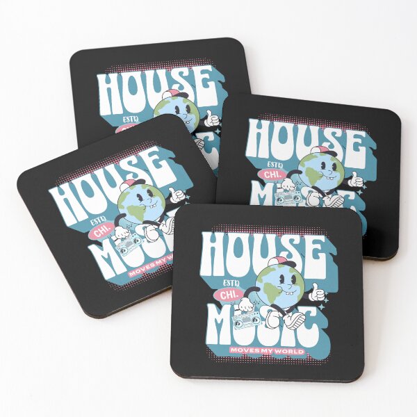 Item preview, HOUSE MUSIC  - Rocks My World (white/pink)  designed and sold by Discothreadz.