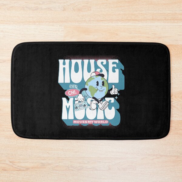 Item preview, HOUSE MUSIC  - Rocks My World (white/pink)  designed and sold by Discothreadz.