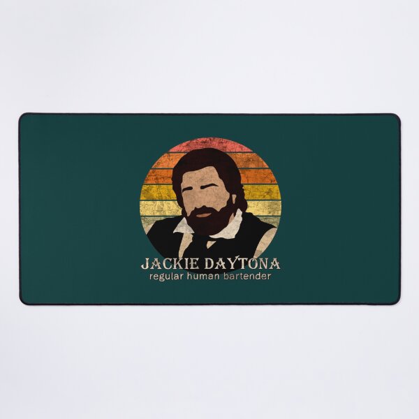 Aperçu de l'œuvre Jackie Daytona Barman humain régulier créée et vendue par NixonNewnham.