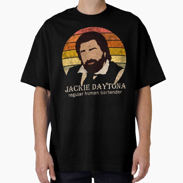 Aperçu de l'œuvre Jackie Daytona Barman humain régulier créée et vendue par NixonNewnham.