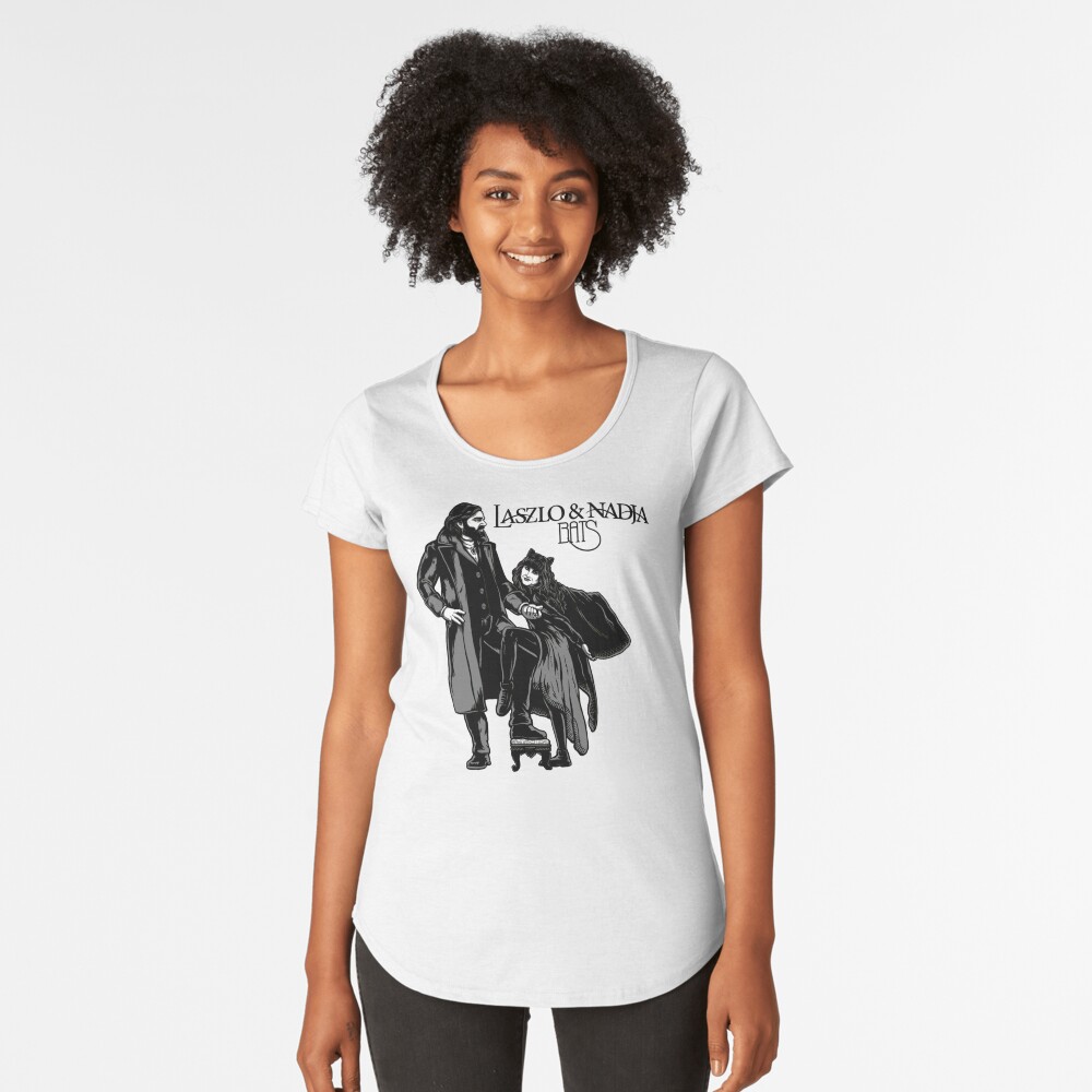Aperçu de l'œuvre T-shirt premium échancré créée et vendue par NixonNewnham.